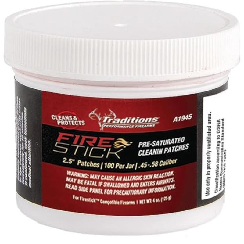 1005010 White Firestick Saturated Cleaning Patches