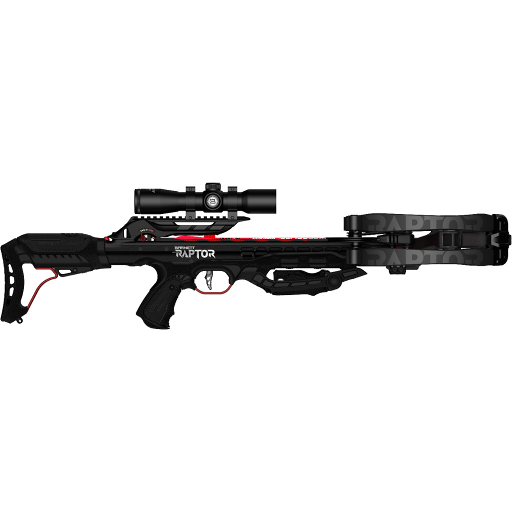 Picture of Barnett BAR1306 Barnett Hyper Raptor 410 Crossbow Pack&#44; Black