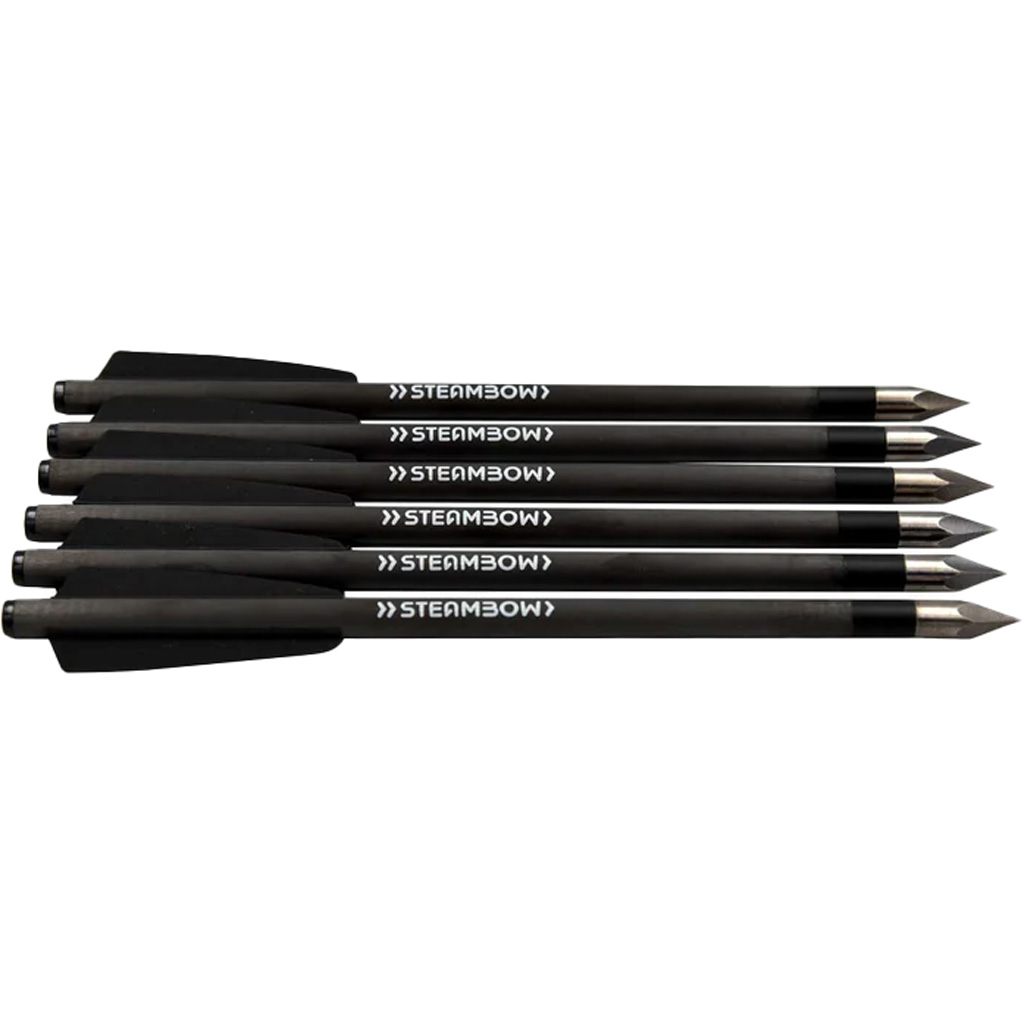 1005845 Light Bodkin Arrows, Black - Pack of 6