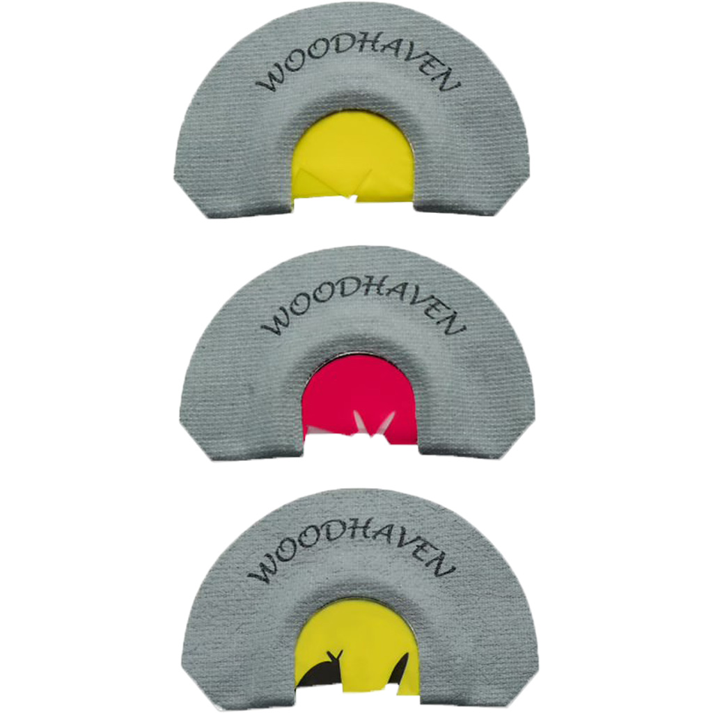 WoodHaven Custom Calls Premier Diaphragm Turkey Calls 3-Pack