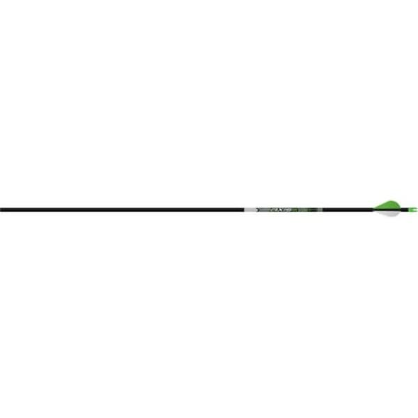 1005248 5 mm Axis Arrows with Half Outs 300, Black - Pack of 6