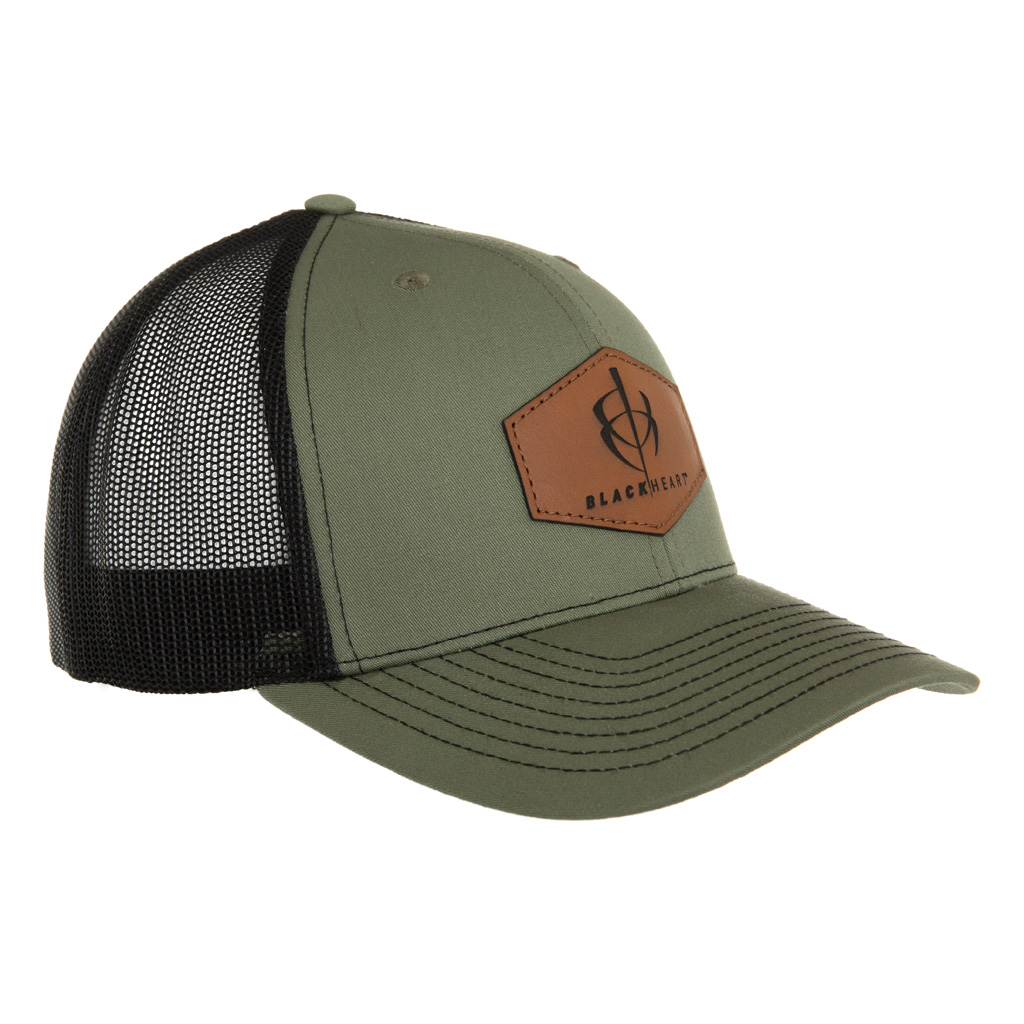 1601425 Patch Logo Hat, Green & Black