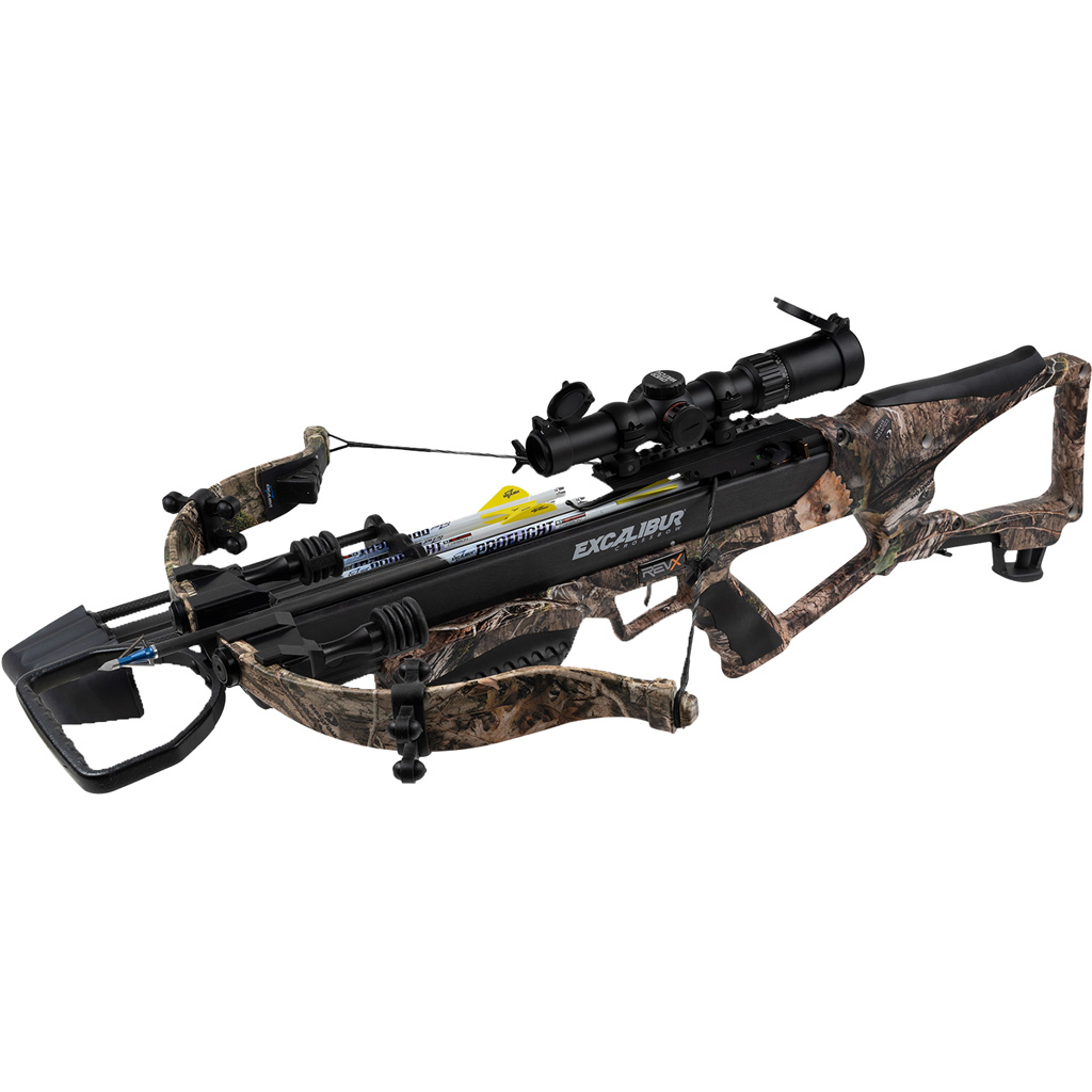 Excalibur RevX Mossy Oak DNA w/Overwatch Scope Crossbow E12322