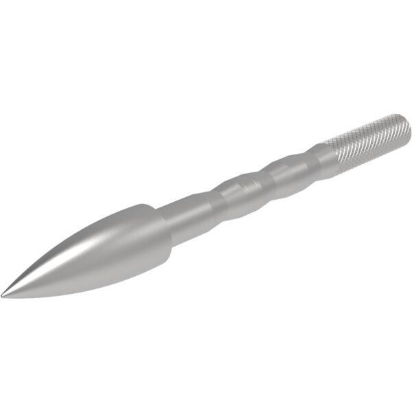 1501730 Silver Glue In Point - 0.166 in. - 80 Grain - 350-400 Spine
