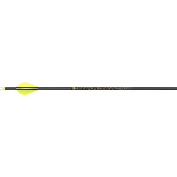 1005405 Black VAP TKO Elite Arrows 235 Grain 2 in. Vanes - Pack of 6
