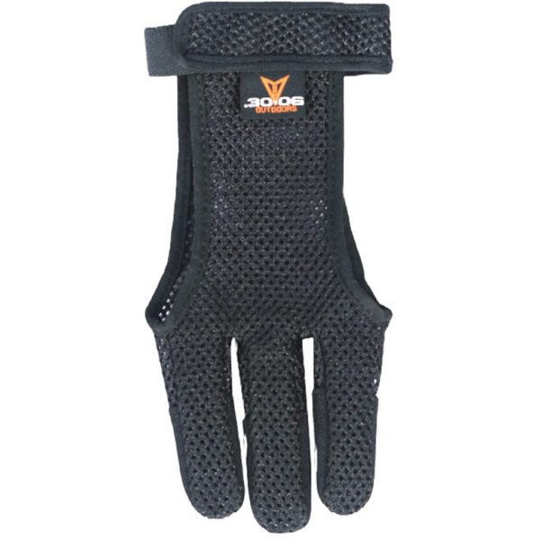 1501862 30-06 Mesh Shooting Glove, 3 Finger - Black - Extra Large
