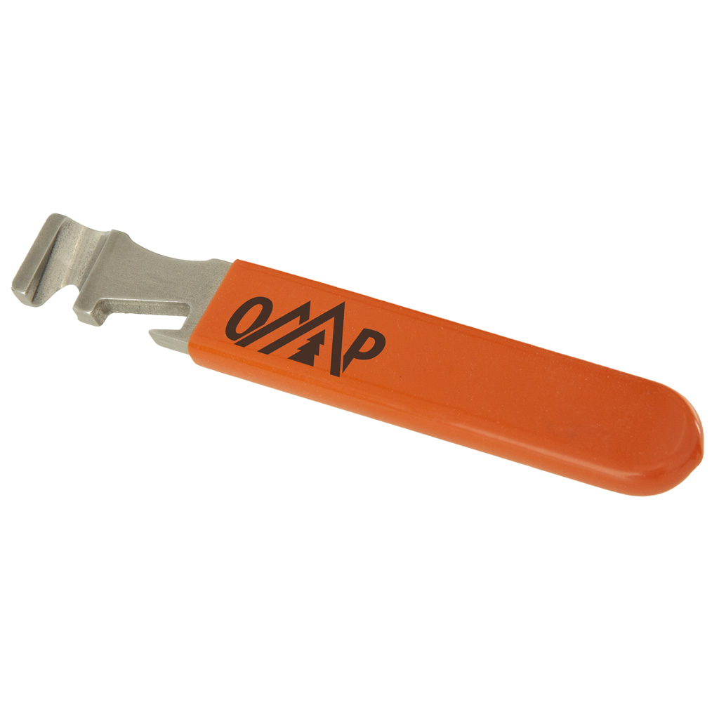 October Mountain 1601372 Orange Vane Stripper with Bottle Opener