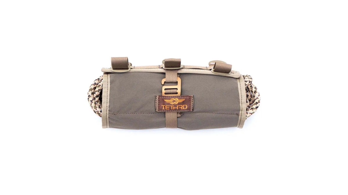 1209818 5.5 oz Rollup Pouch - Gray & Tan