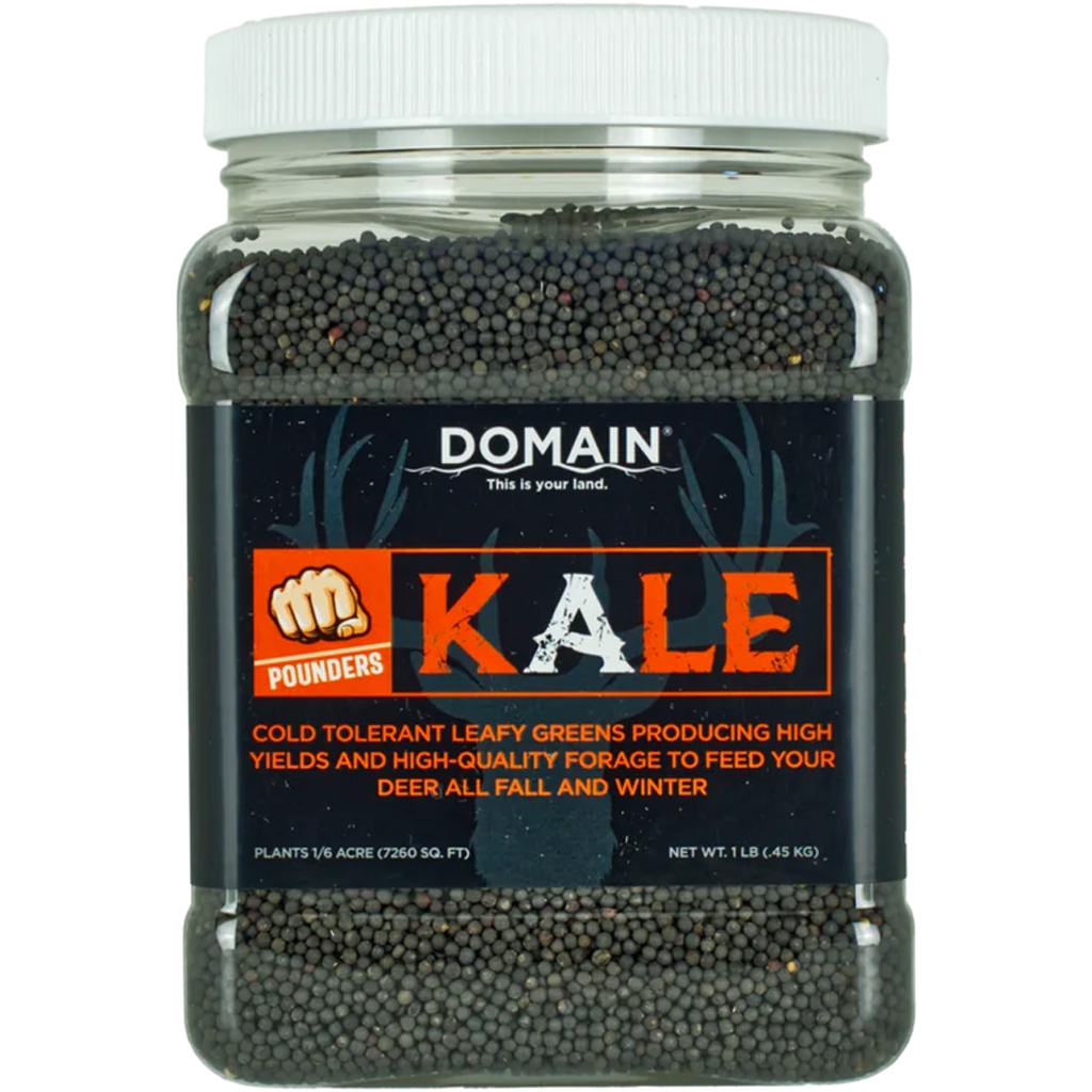 1102360 1 lbs 0.16 Acre Kale Pounder Seed, Black