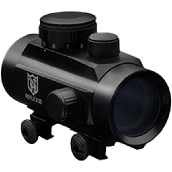 1210813 Black Red Dot - 30 mm