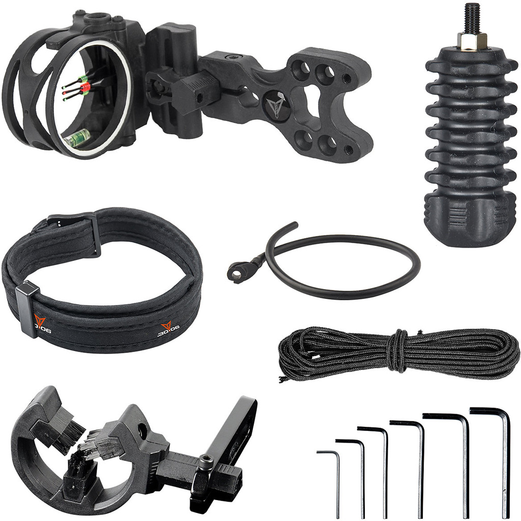 30-06 1501864 First Level Bow Accessory Pack Kit - Black - 5 Piece
