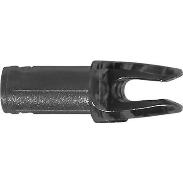 1004359 4 mm MicroLite Nocks Smoke, Gray - Pack of 12