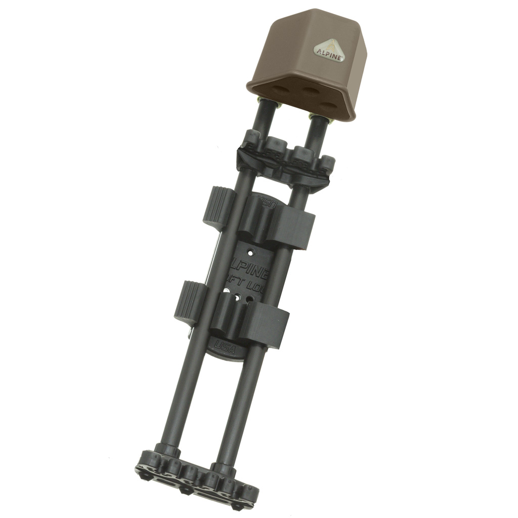 Alpine 1601442 Soft Loc Classic 3 Arrow Quiver, Buckskin Brown