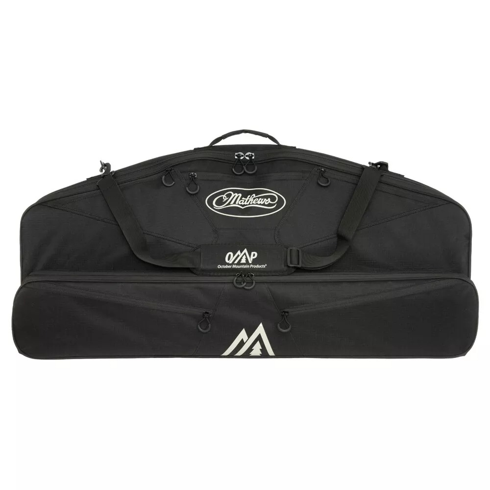 October Mountain 1601740 40 in. Blackout Mathews Bow Case, Black