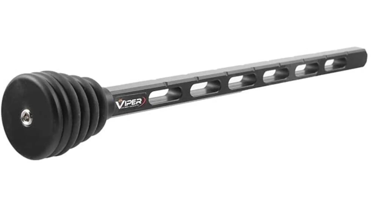 1601554 10 in. Dovetail Stabilizer with 4 oz Weight - Black