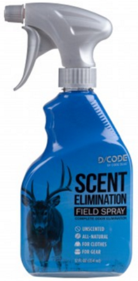 Picture of Code Blue 11310 D-Code 12 oz Field Spray Odor Elimination&#44; Unscented