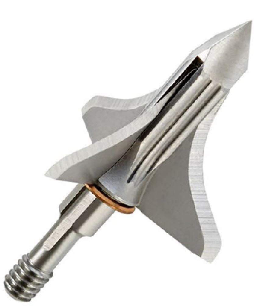 Picture of Arcus Hunting T7004 125gr Trophy Taker Shuttle T-Loc CNC Stainless Steel Broadhead