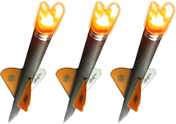 Picture of Ravin Crossbows R135 Lumenok Technology Replacement Lighted Nocks&#44; Pack of 3