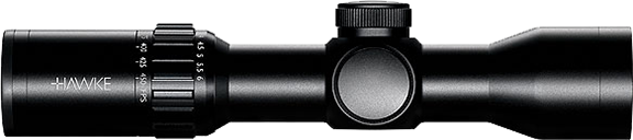 Picture of Hawke Optics 12226 30 mm 1.5-6 x 36 XB30 Compact IR Crossbow Scope