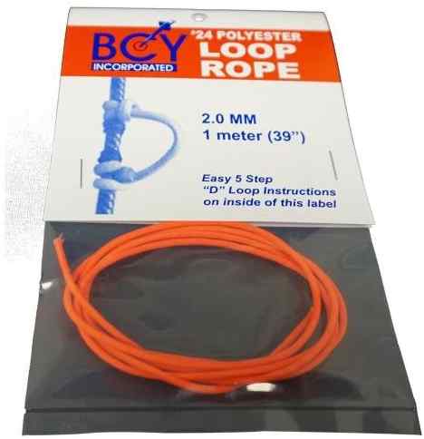 Picture of BCY 66532 1 m Size 24 D Loop Rope&#44; Neon Orange