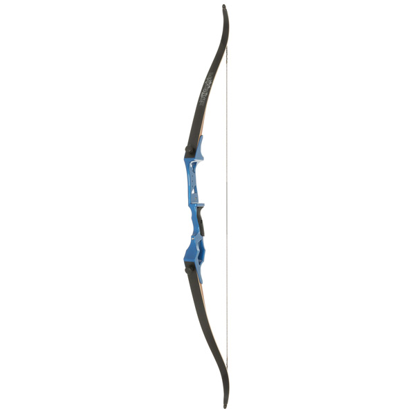 81410 58 in. Bank Runner Recurve, 20 lbs - Right Hand - Blue