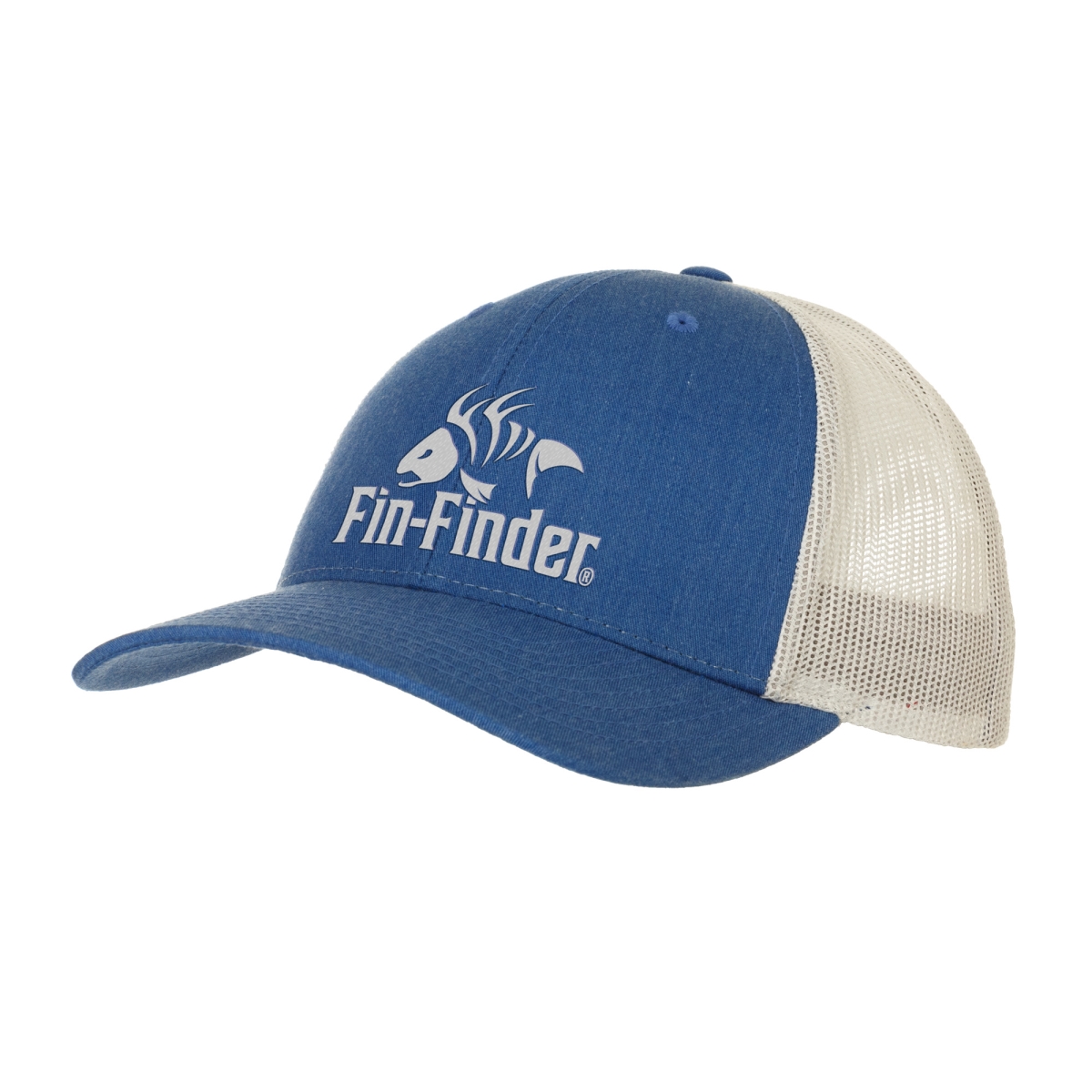 81616 Logo Hat Heathered - Royal & Light Grey