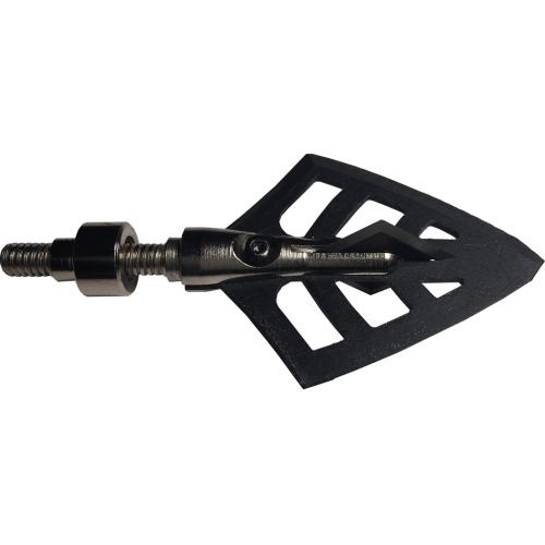 1001375 150-175 Grain HD DRT Single Bevel Broadhead, Black - Pack of 3