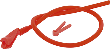 81162 0.18 in. In-Line Peep, Red