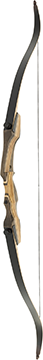 OMP1696230 62 in. Smokey Mountain Hunter Left Hand Recurve Bow - 30 lbs