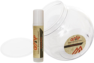 81690 String Balm Counter Display, Tan & White - Pack of 10