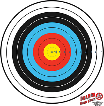 Western Recreation 1001411 80 cm Duramesh Archery Target Face, Assorted Color