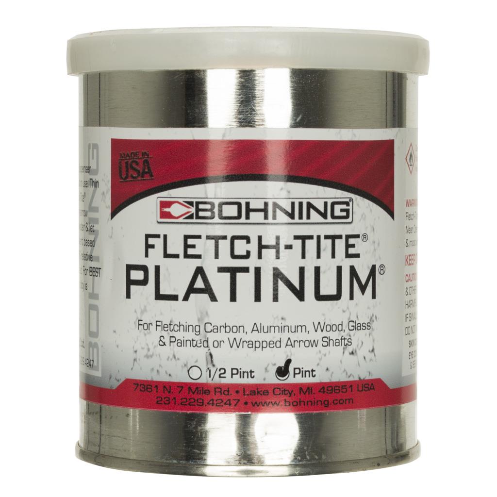 34077 Clear Fletch-Tite Platinum Adhesive, 1 Pint