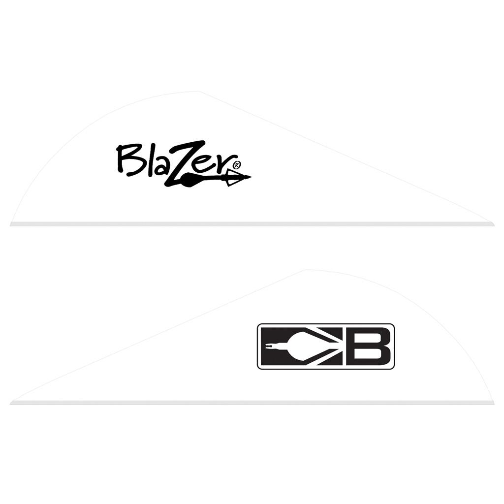 33924 Blazer Vanes, White - Pack of 1000