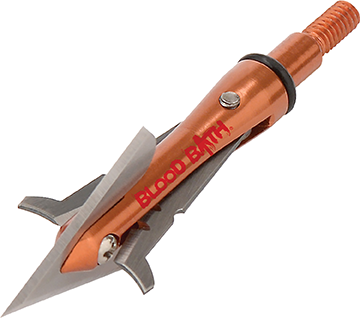 Picture of 30-06 Outdoors 1401207 100 Grain Orange & Silver Blood Bath Broadhead&#44; Pack of 3