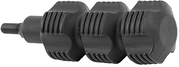 1401891 4.25 in. Limbsaver Spartan Stabilizer, Black