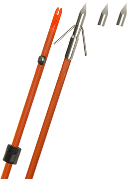 Orange Raider Pro Arrow Orange with Riptide Point