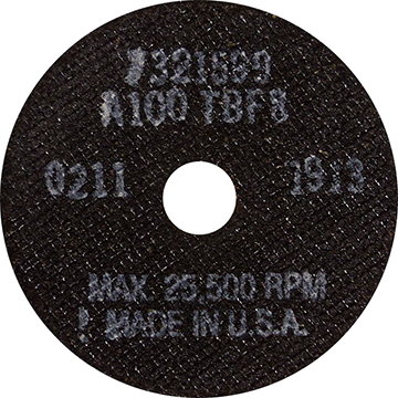 Picture of National Abrasive 63195 0.035 x 3 in. Black Saw Blades Fiberglass&#44; Pack of 3