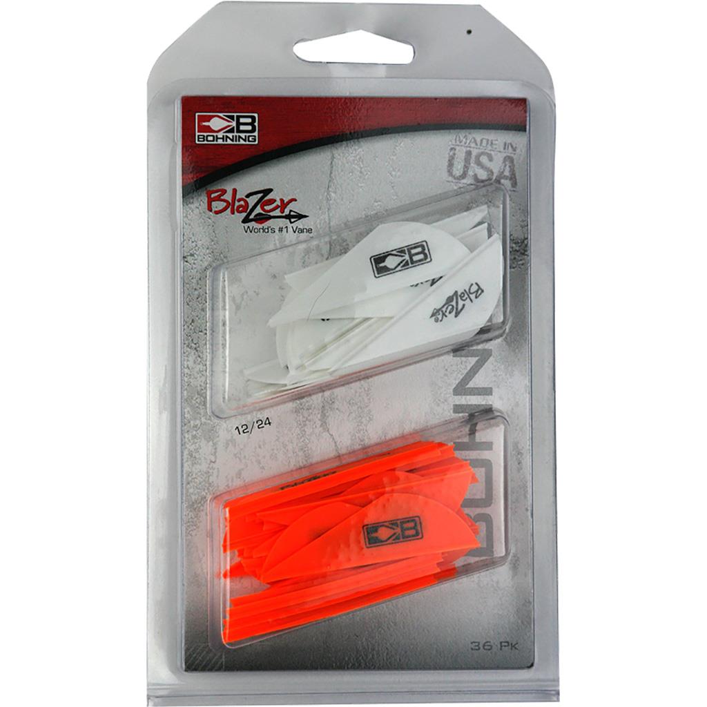 1402691 Blazer Vane Combo, White & Neon Orange - Pack of 36