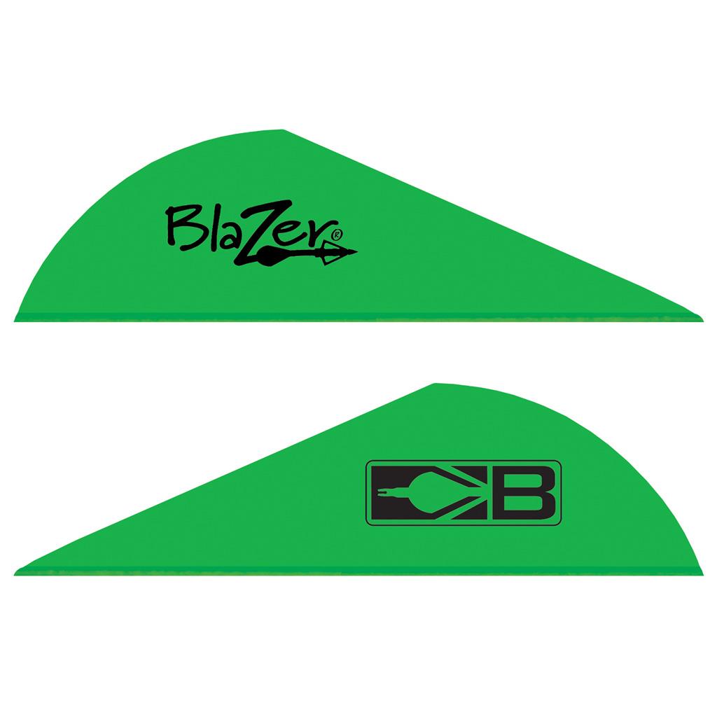 33927 Blazer Vanes, Neon Green - Pack of 1000