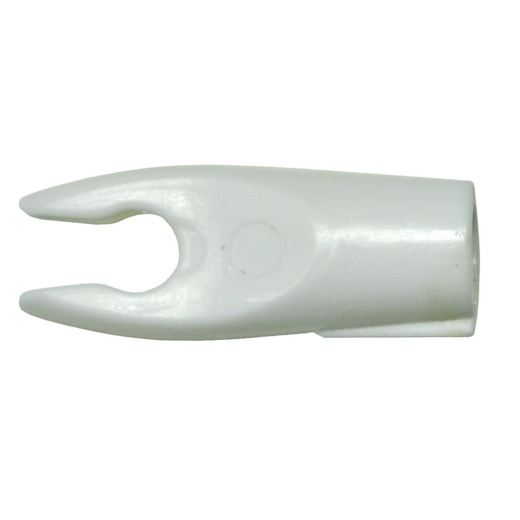 28481 Blazer Pin Nock, White - Pack of 12