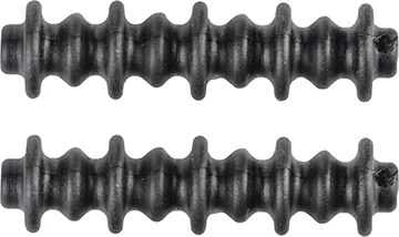 58695 Nitro Button, Black - Extra Large - Pack of 2