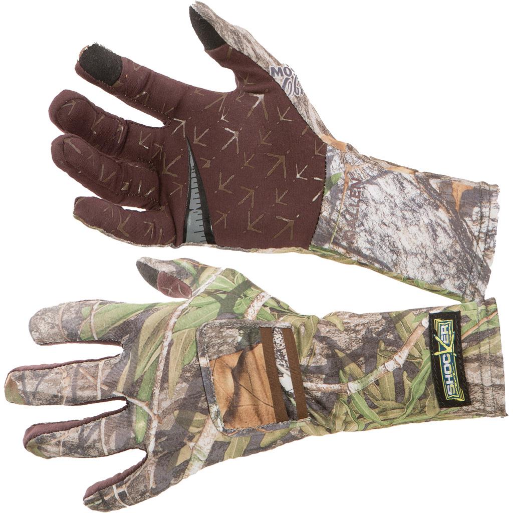 Picture of Allen 1401565 Obsession Shocker Turkey Gloves&#44; Mossy Oak