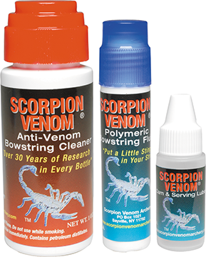 34693 Scorpion Venom 3 Star String Maintenance Kit, Assorted Color