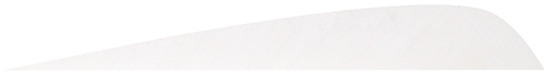 Gateway Feather 77404 5 in. Parabolic Feathers, White - Pack of 12