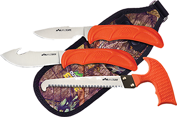 Picture of Outdoor Edge Cutlery 1001603 Orange & Camouflage WildGuide Prcessing Game