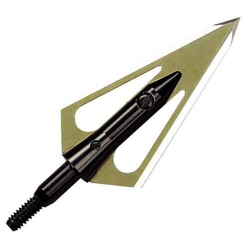 49224 150 Grain Black & Silver 2 Blade Stinger Broadhead - Pack of 3
