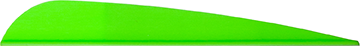 1402782 4 in. Trad Vane, Bright Green - Pack of 50
