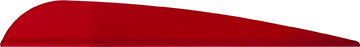1402786 4 in. Trad Vane, Red - Pack of 50