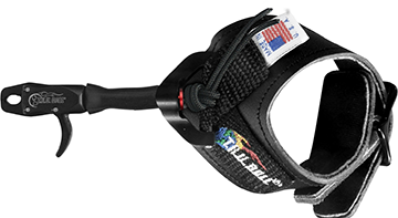 T.R.U. Ball Archery Bandit Buckle Black Junior Release TBDB-BK-JR