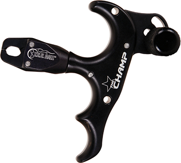61671 3 Finger TRU Ball Champ Release, Black - Small